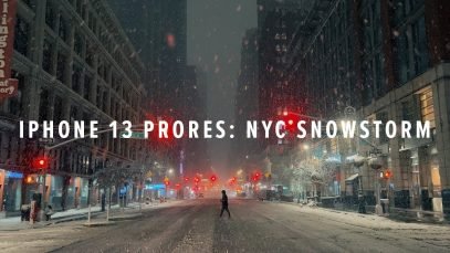 NYC Snowstorm 2022